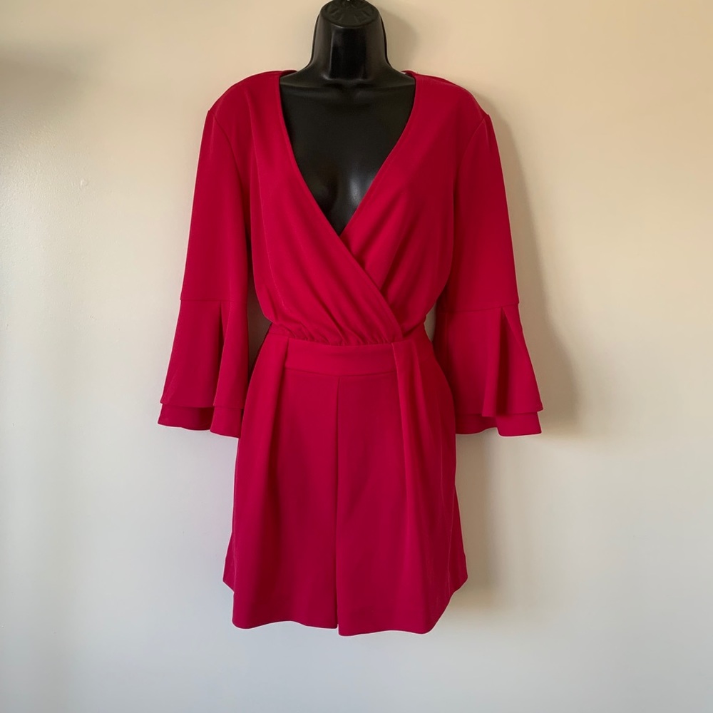 NY & Co. Hot Pink Romper